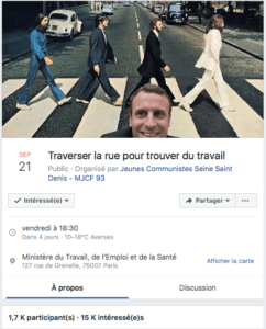 Emmanuel Macron chômage