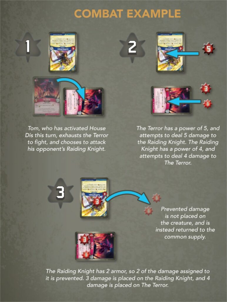 Keyforge fight 1