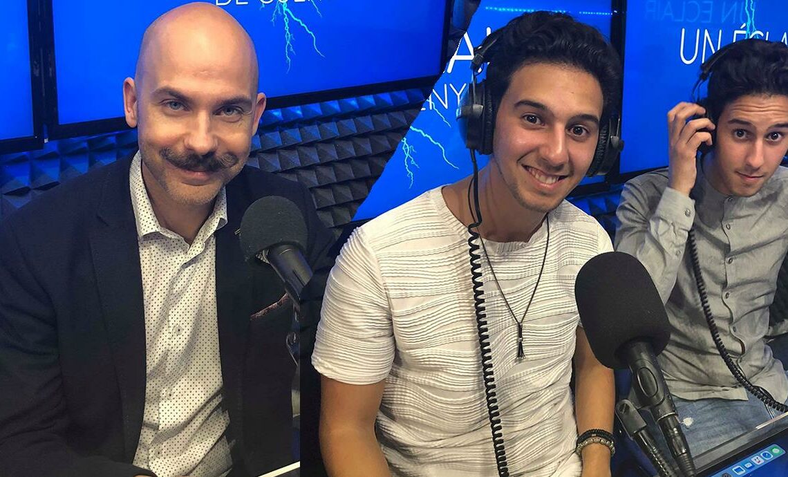 viktor vincent et les french twins dans un eclair de gueny
