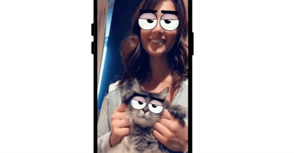 Snpachat lance les filtres pour les chats (et peut-être pour les chiens)