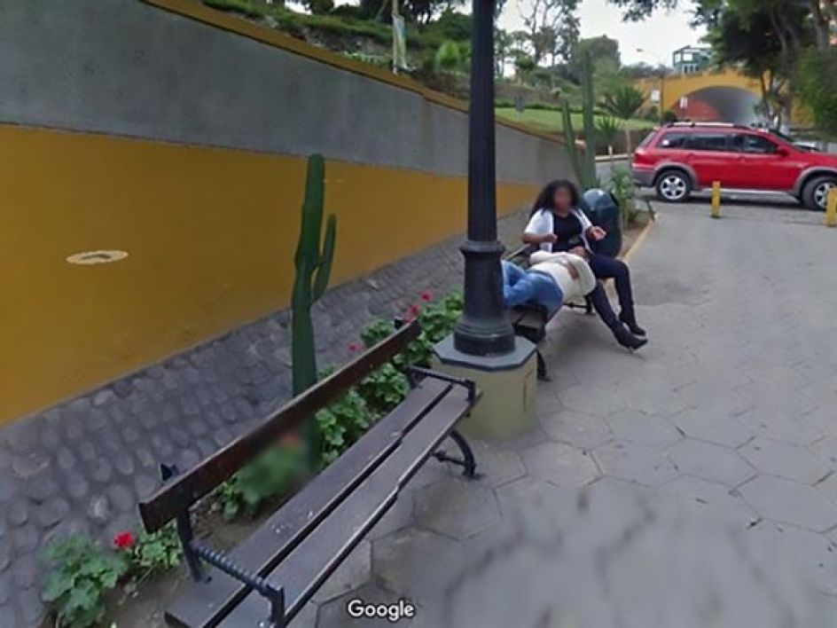 Au Pérou, un homme découvre les infidélités de sa femme grâce à Google Maps (Crédit : Google Maps)