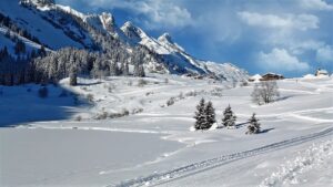 Montagne neige ski noël vacances décembre