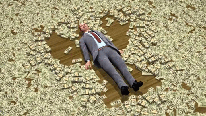 Un Ardennais a eu le plaisir de gagner deux fois au loto en octobre dernier. (crédit : Giphy)