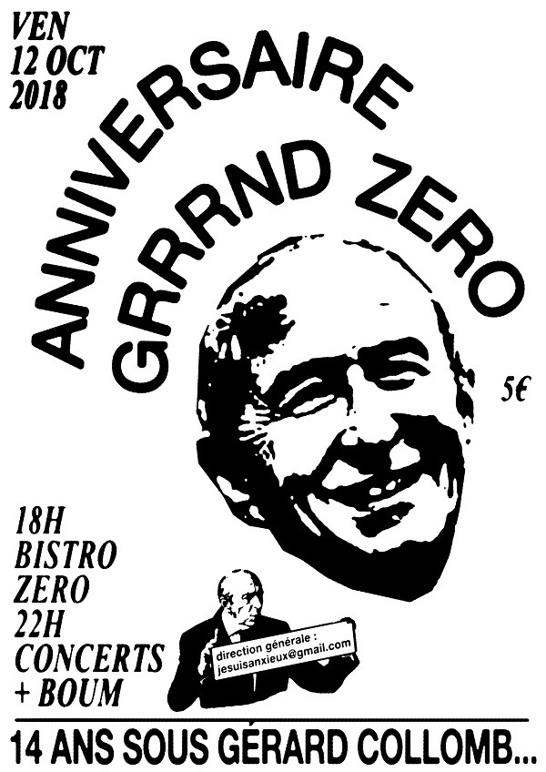 Affiche du Grrrnd Zero, Artiste inconnu (2018)