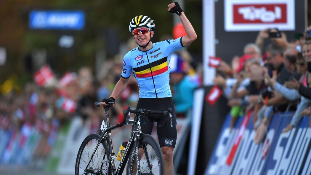 Remco evenepoel championnats du monde course en ligne 2018