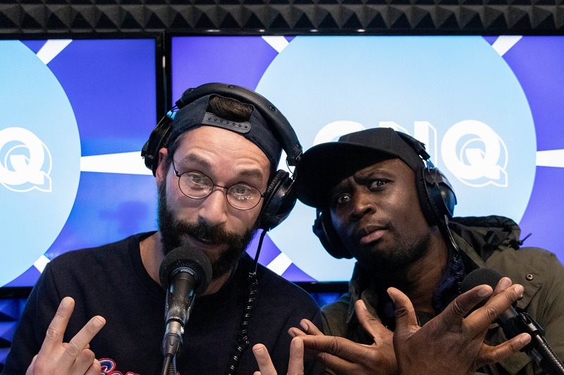Sam Blaxter et Soun Dembele dans Le Grand N'importe Quoi de Martin d'Aboville sur VL média