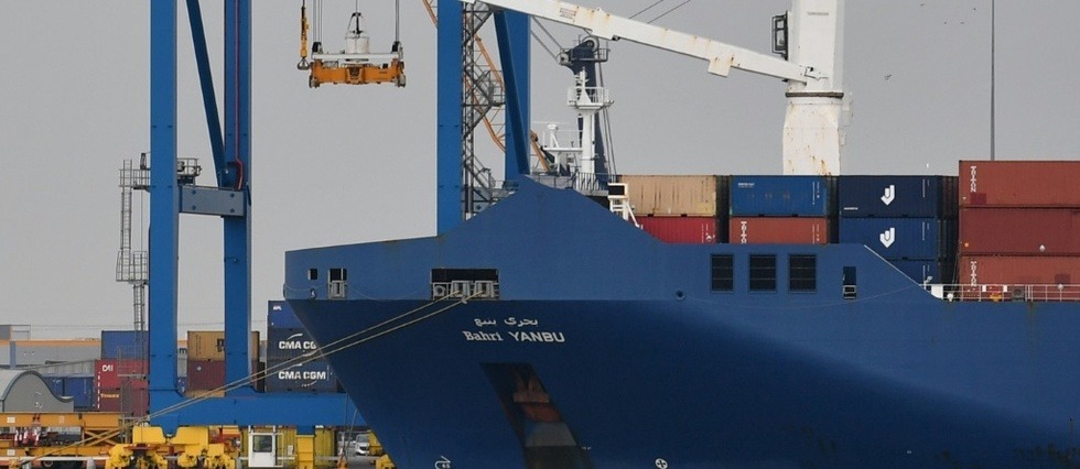 Photo d'un cargo en Arabie Saoudite