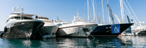 Photo de yachts à Cannes