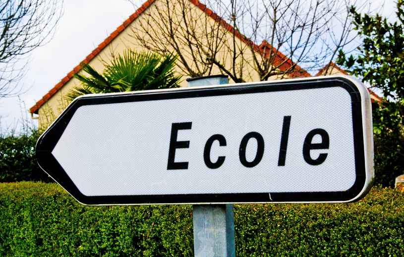 Panneau "école"
