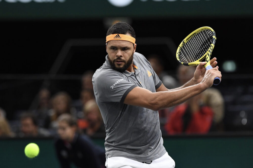 Tsonga lors de son match