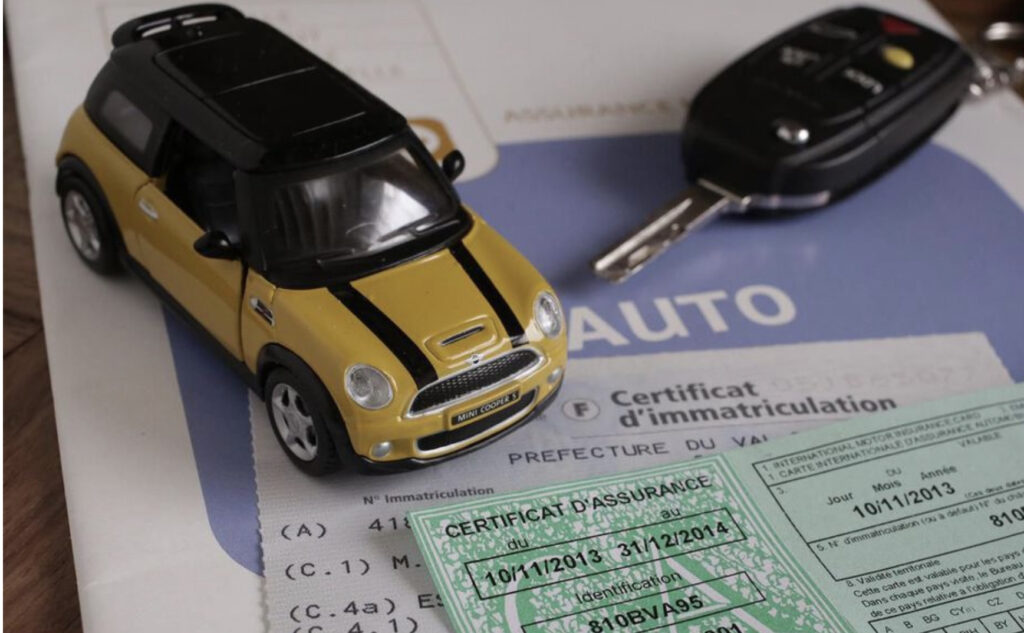 Certificat de contrat d’assurance 