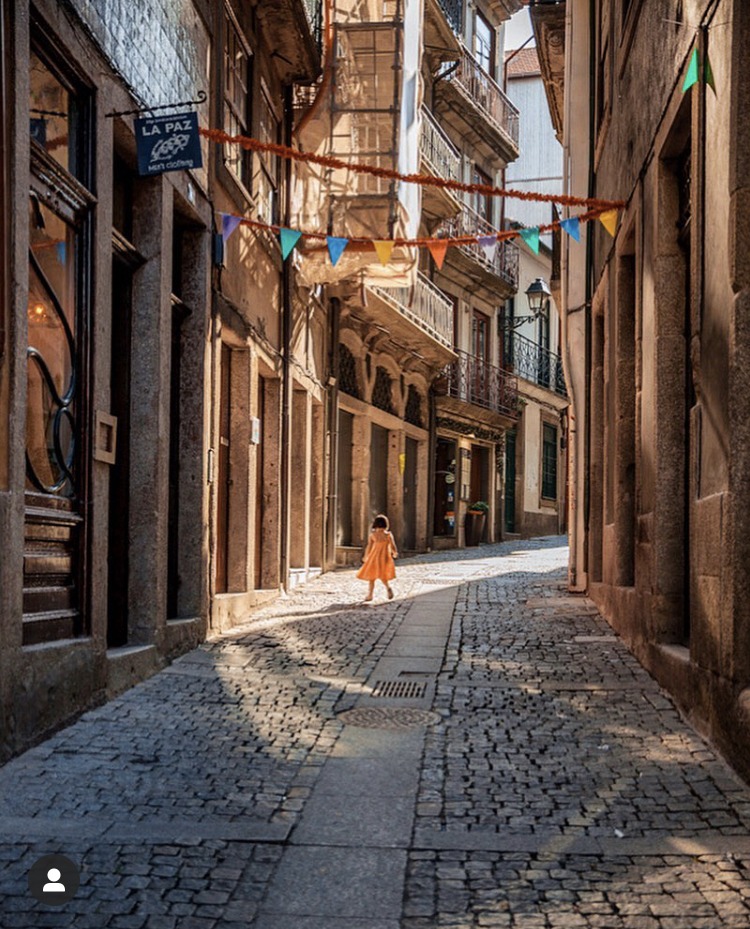 Rue pavées de Porto