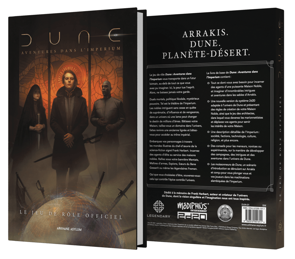 Livre Dune JDR