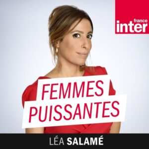Photo de la journaliste Léa Salamé. 