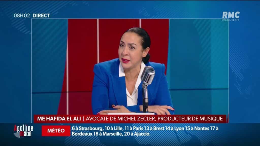 L'avocate, Me Hafida El Ali mardi 27 novembre sur RMC