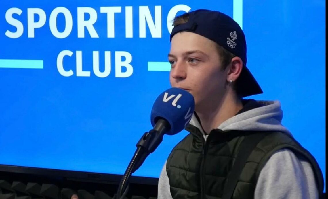 Martin Lejeune, invité du Sporting Club sur VL présenté par Dimitri Blanleuil