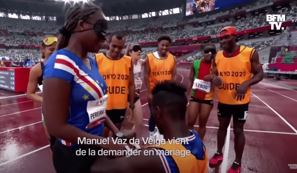 demande mariage paralympiques tokyo