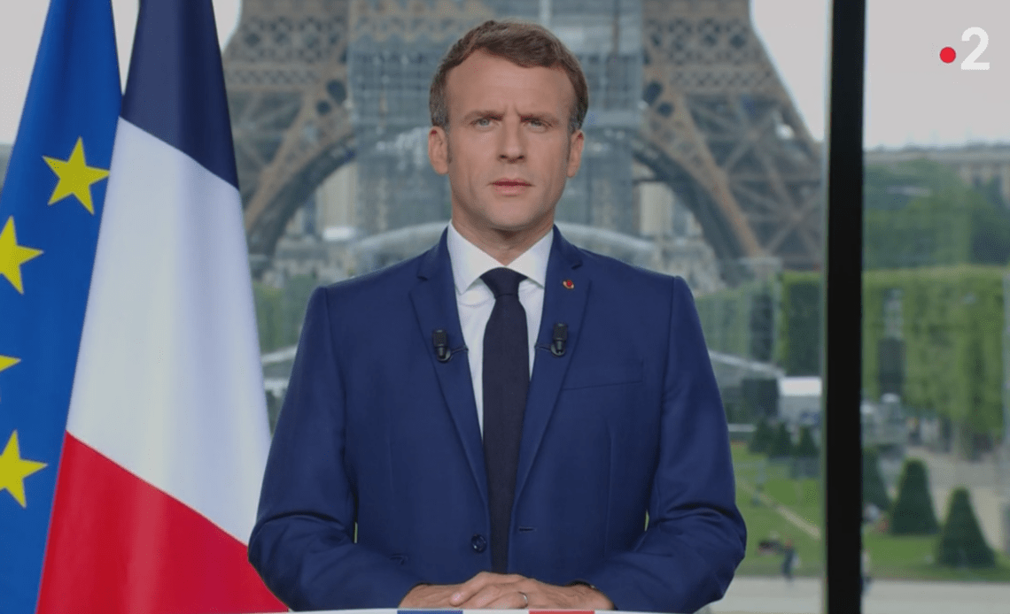 emmanuel macron covid