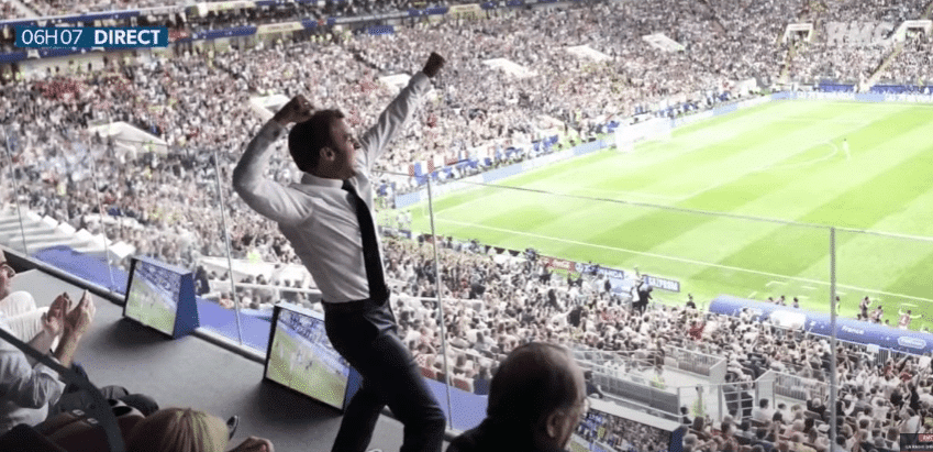 Emmanuel Macron Variétés Club de France