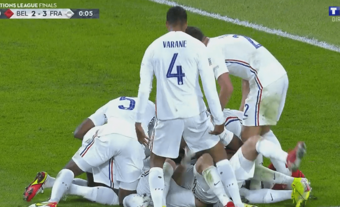 france belgique ligue des Nations