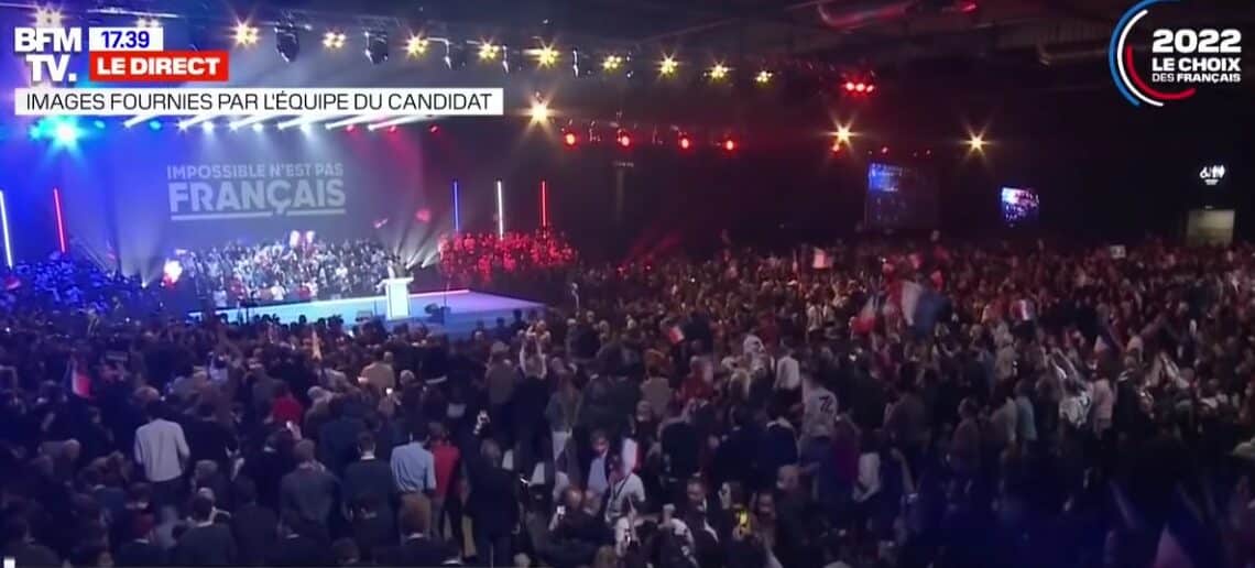 Zemmour meetings villepinte Covid 19