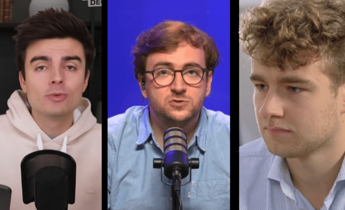 Influenceurs politiques présidentielle 2022 HugoDécrypte Jean Massiet Gaspard G