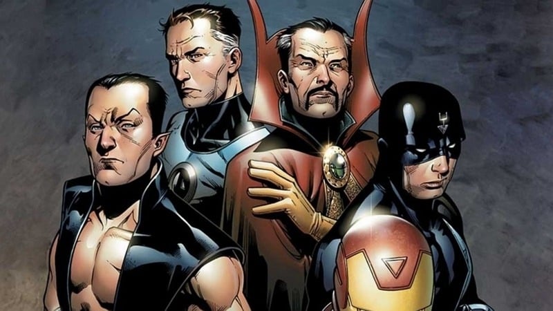 Le-groupe-des-Illuminati-Marvels-Comics