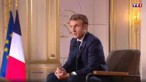 Candidature Emmanuel Macron réélection première Vème république