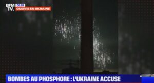Bombes au phosphore conséquences législatiton BFMTV capture écran