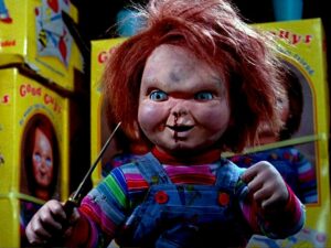 Chucky films horreur série TV portrait personnage