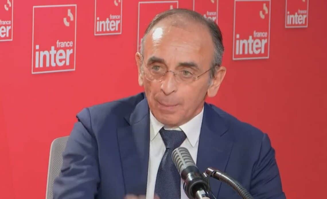 Eric Zemmour France Inter les sondages se sont toujours trompés depuis 1995 2eme tour présidentielle