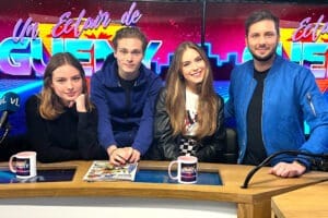 Parallèle Un éclair de Gueny Maxime Gueny