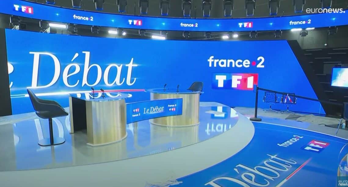 Macron Le Pen débat d'entre-deux-tours TF1 France 21h thèmes abordés placement durée choses à sa voir