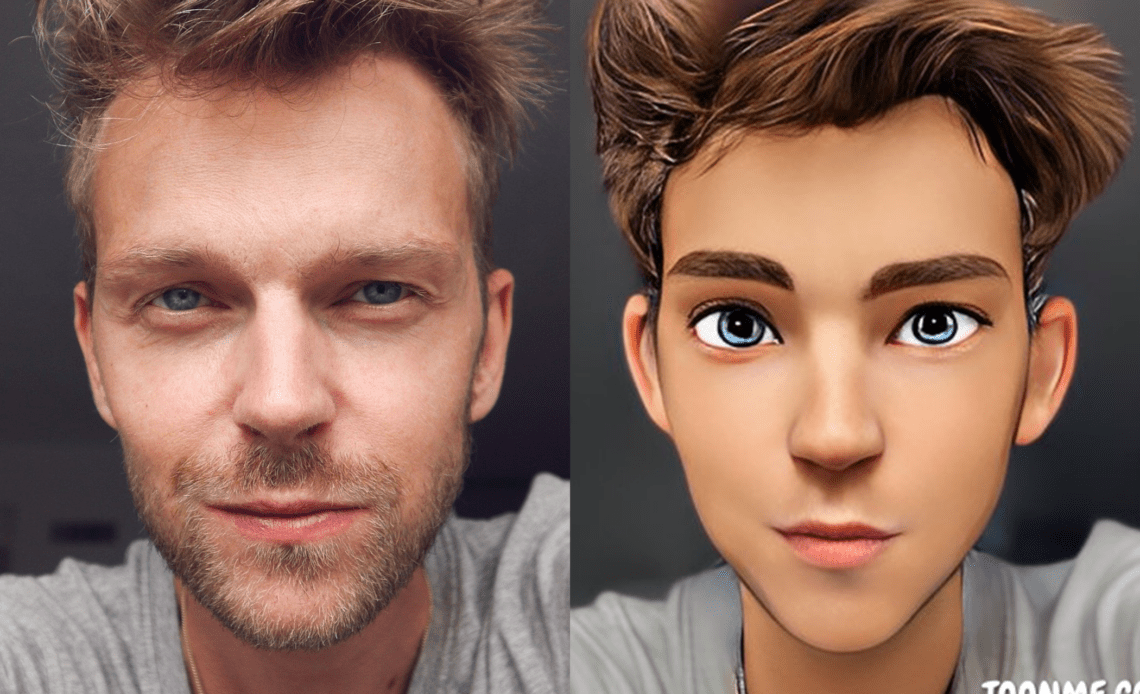 application ToonMe retouche photo selfies Pixar film animation Alerte Rouge