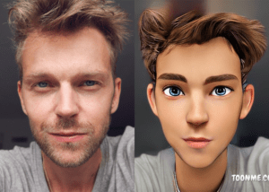 application ToonMe retouche photo selfies Pixar film animation Alerte Rouge