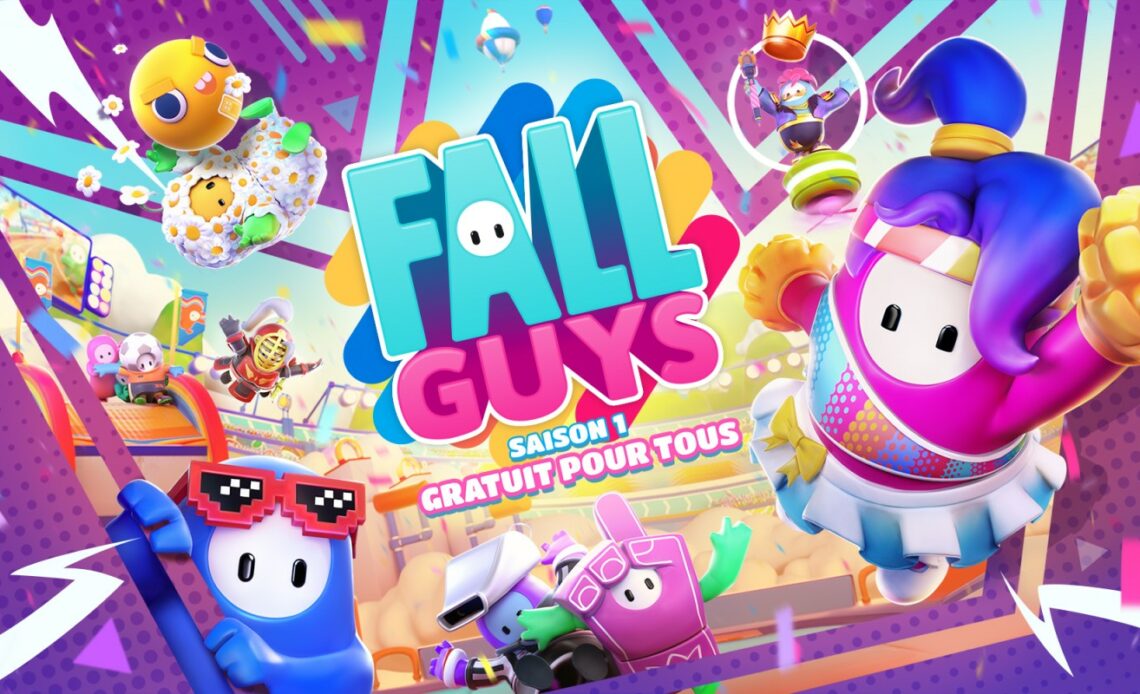 Jeu Fall Guys gratuit arrivée Epic Games Xbox Playstation Switch