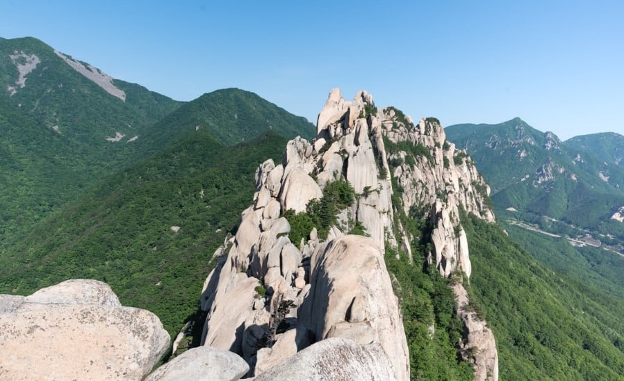 Seoraksan parc national corée du Sud