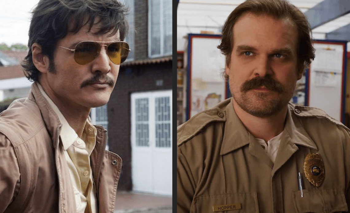 David Harbour Pedro Pascal affiche mini série HBO My Dentist's Murder Trial