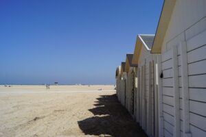 plage Ouistreham carte postale le restaurant Costa