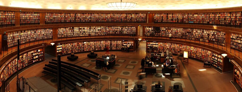 Bibliothèque universitaire étudiant