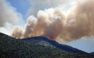 pays touchés par les incendies 2022 monde France Gironde feu