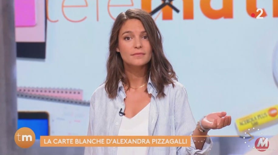 humoriste Alexandra Pizzagalli portrait première Télématin malaise