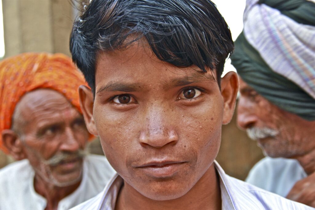 Vivek, étudiant en Inde