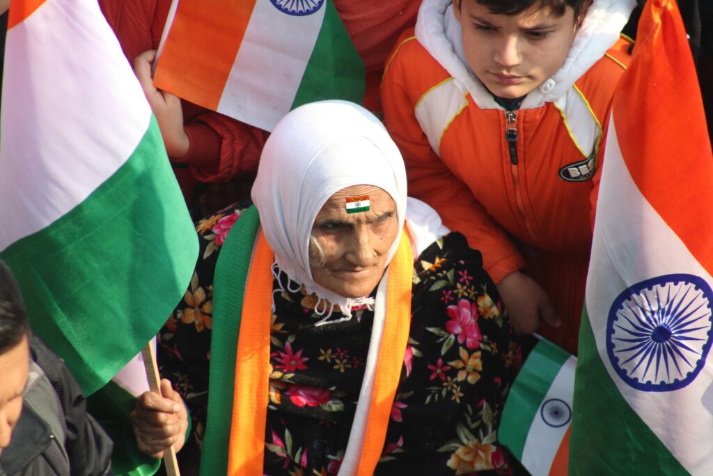 Femme en Inde