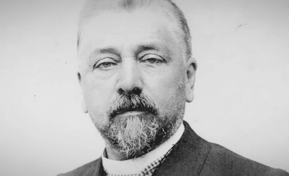 Image de Gustave Eiffel dans "Eiffel, la guerre des tours. ©Arte