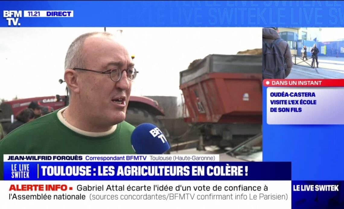 Les agriculteurs sont en colère ©BFMTV