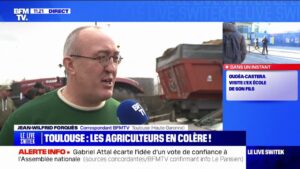 Les agriculteurs sont en colère ©BFMTV
