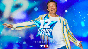 Jean-Luc Reichmann, présentateur des 12 coups de midi. ©TF1