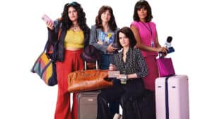 The girls on the bus