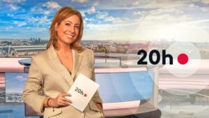 Image mise en avant sur le site de France.TV pour le journal de 20 Heures de Léa Salamé